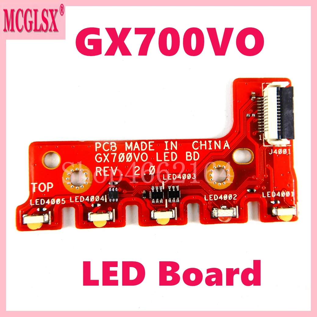 Placa LED GX700VO REV2.0 para portátil ASUS GX700 GX700V GX700VO G701VO G701V IO LED BD