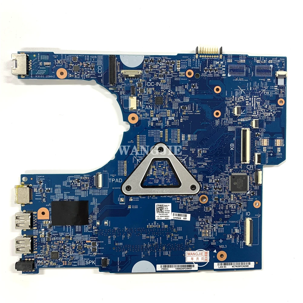 14291-1 para la placa base del ordenador portátil DELL Latitude 3470 3570 I3-6100U I5-6300U CPU CN-0P5M6K 0P5M6K 0YKP8M 0VWFGF 100% completamente probado - imagen 2