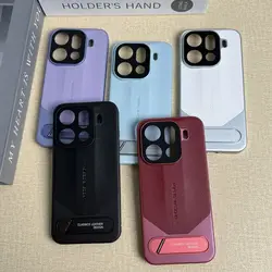 Funda OPPO Find X9 Pro de PU con soporte y protección trasera