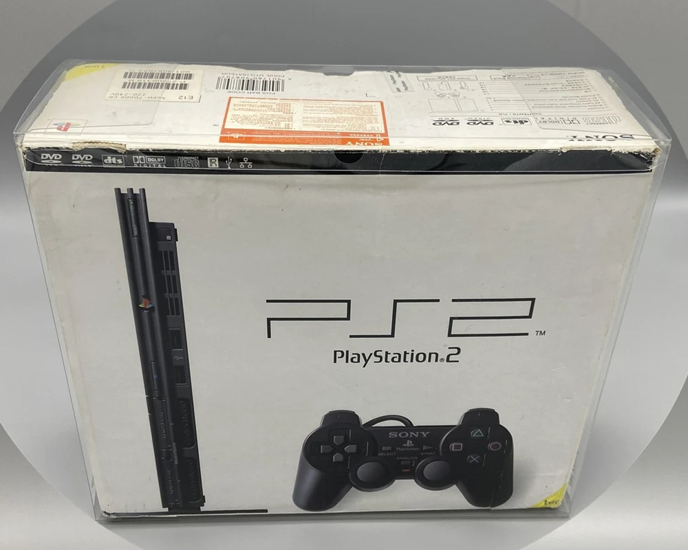 Protector de caja transparente para PS2 10000/70006/90000/77000, cajas coleccionables para PlayStation PS2, carcasa de juego, estuche de exposición transparente - imagen 3