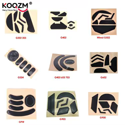 Alfombrilla de patines ratón para G302, G303, G402, con cable, G502, G304, G403, G603, G703, G602, G903, G900, pegatina antideslizante