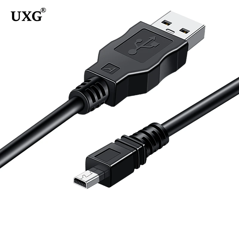 Cable USB Nikon Olympus Pentax Sony Panasonic Sanyo 2100 3100 4200 5900 P1 3 P4 P50 60 P80 FE150 190 220 L2 3 L4 5 6 10 - Vista principal del producto