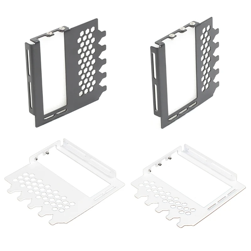 Soporte montaje Vertical GPU SXJ I, soporte para tarjeta gráfica, tarjeta vídeo, soporte dirección para tarjeta gráfica, soporte VGA, estante Metal, 1 ud.