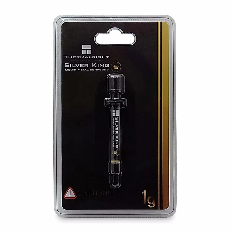 Thermalright Silver King 1g/3g Grasa térmica de alto rendimiento 79W/M-K disipación de calor de metal líquido esencial para un calor perfecto - imagen 4