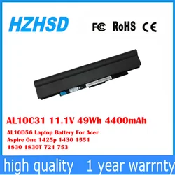 Batería para Acer Aspire One 1425P, 1430, 1551 y 1830T
