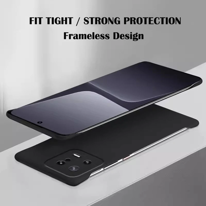 Funda trasera de PC dura sin marco de Color caramelo sólido para Xiaomi Mi 15 14 13 Pro Poco X7 X6 Pro fundas ultrafinas a prueba de golpes - imagen 2