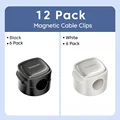 White Black 12Pcs