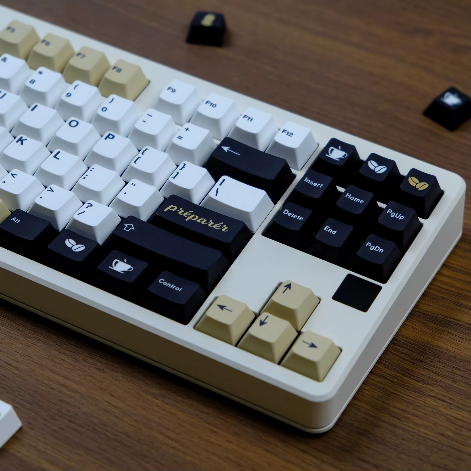 GMK Coffee Mocha Keycaps PBT Perfil Cherry para Teclado Mecánico - imagen 4