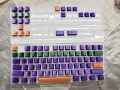 purple keycaps