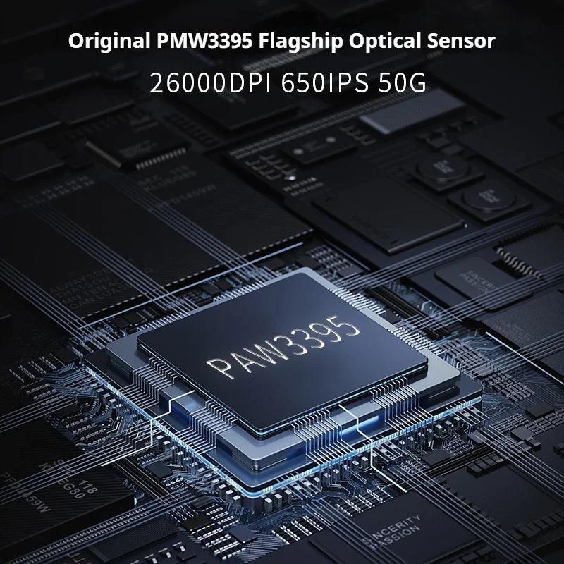 Ratón para juegos Darmoshark M3v2, diseño ergonómico de Palma grande, conectividad multimodo, ratón inalámbrico Original ligero inalámbrico de 8k - imagen 5