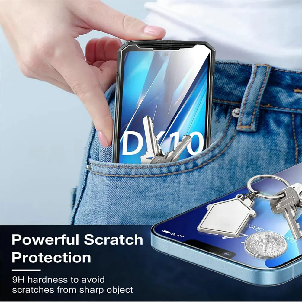 Vidrio Templado 9H HD para Doogee DK10, película protectora de pantalla de 6,67 pulgadas, DK 10 - imagen 2