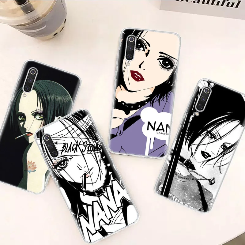 NaNa Osaki funda de teléfono de silicona con llamadas de Anime para Xiaomi Redmi Note 10 Pro, 10S, 11, 11S, 11T, 11E, 12, 9, 9S, 9T, 8, 8T, 7, 6, 5 - imagen 3