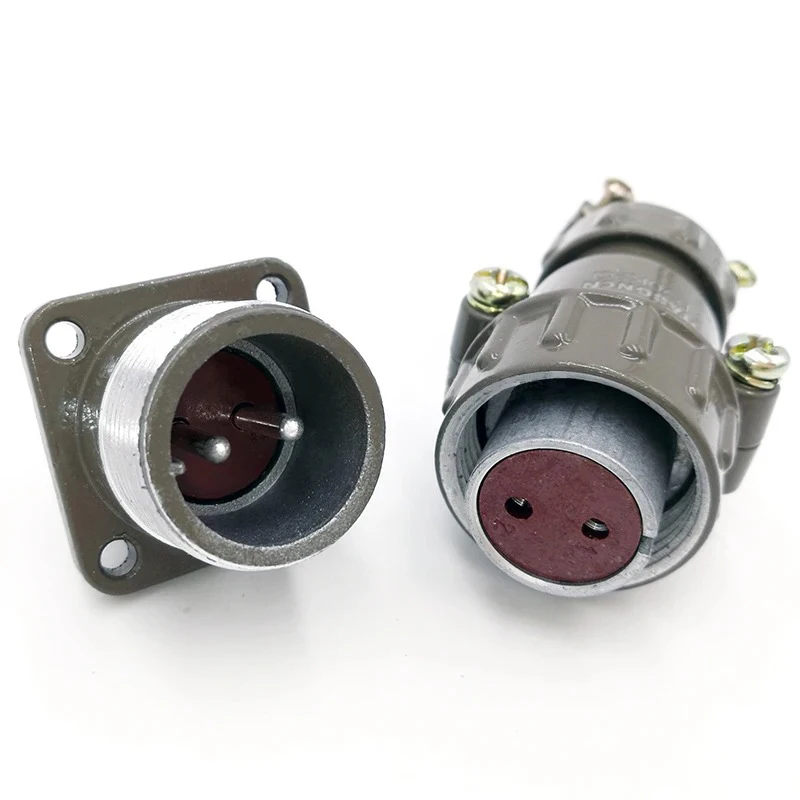 Conector serie P20 de 20mm, tornillo de enchufe, 2 pines, 3 pines, 4 pines, 5 pines, 7 pines, P20K2Q P20J2Q - imagen 3