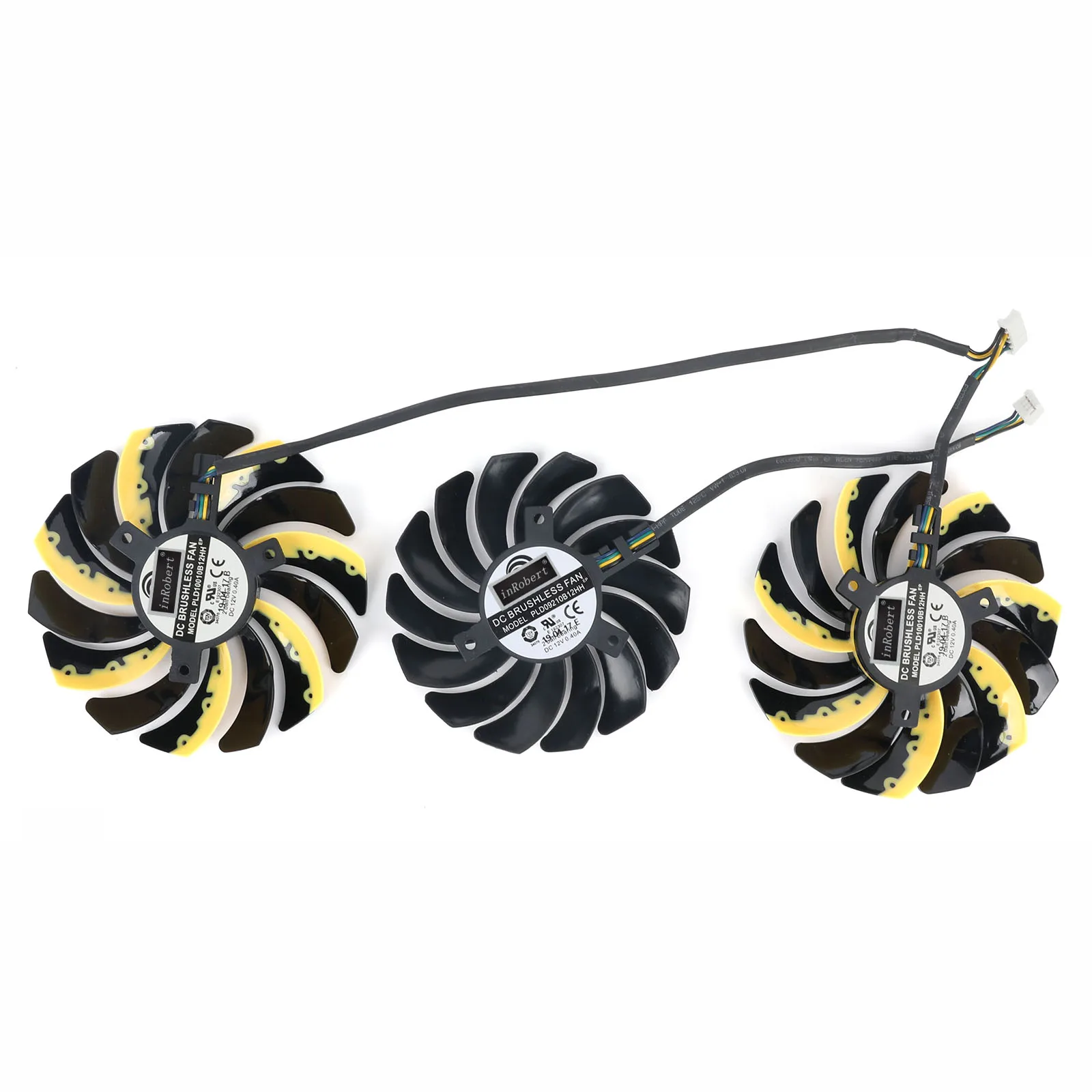 New 85MM PLD09210B12HH 95MM PLD10010B12HH Cooler Fan Replacement For MSI GeForce RTX 2080 Ti 2080Ti LIGHTNING Z Graphics Card - imagen 4