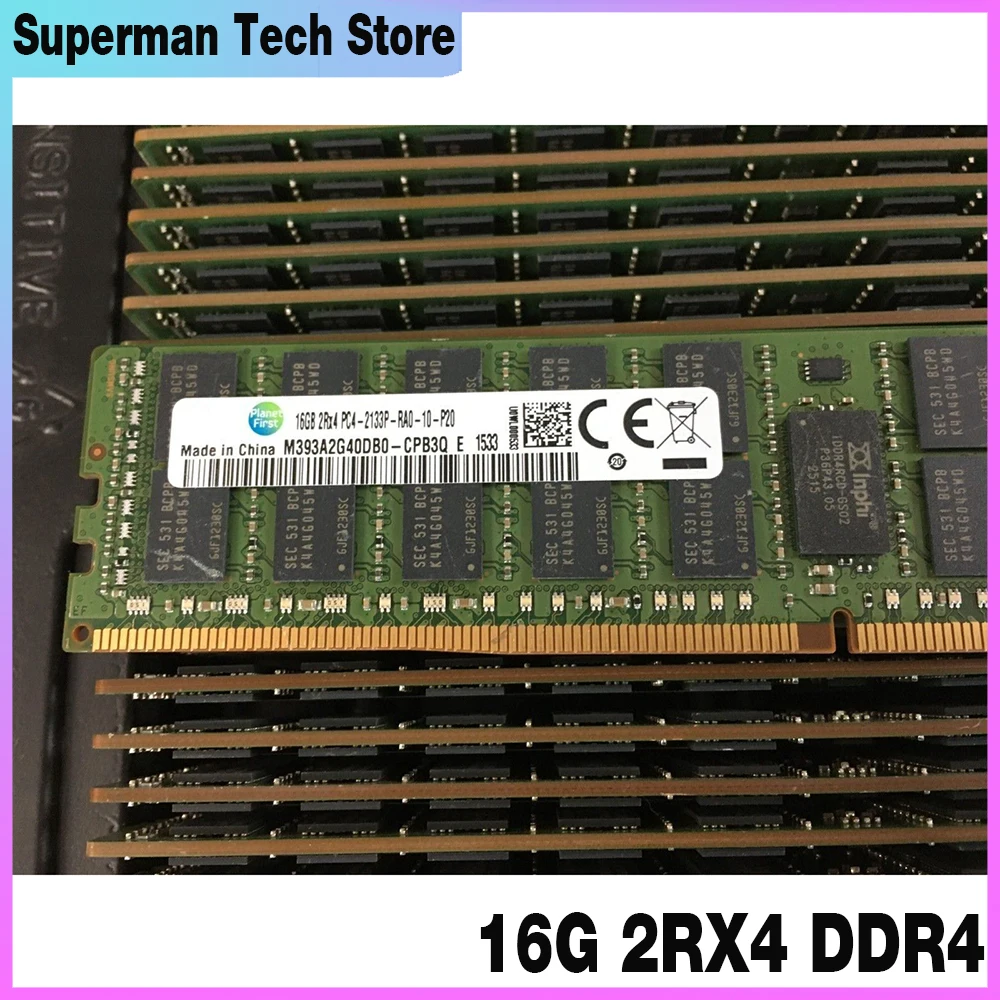 1 Uds M393A2G40DB0-CPB3Q RAM 16GB PC4-2133P 2133 memoria de servidor 16G 2RX4 DDR4 - imagen 2