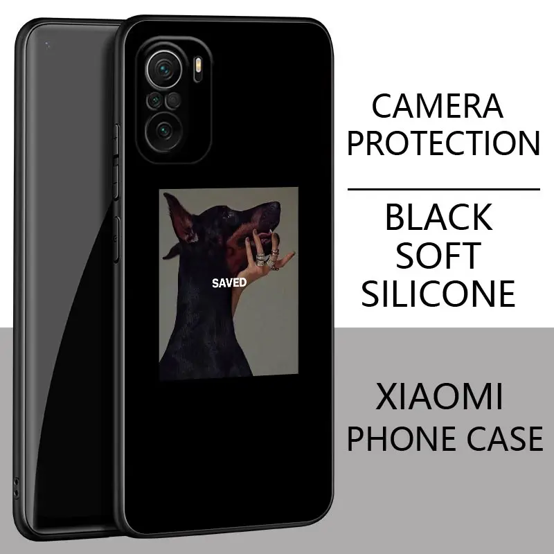 Funda con NFC para Xiaomi, carcasa con diseño de perro salchicha, Doberman, color negro, Poco X3, F3, F4, F5 Pro, X3, X4 Pro, GT, X5, M3, M4, M5, M5s, C40, C51, C55 - imagen 2