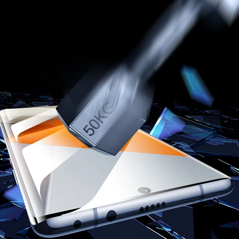 Vidrio templado 9H para Xiaomi Redmi Note 13 ProPlus Protector de pantalla curvo 3D para Redmi Note13Pro + vidrio transparente antiluz azul - imagen 4