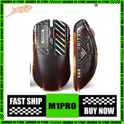LINGBAO M1PRO Mouse 3 Mode Wireless Bluetooth Typec Rechargeable Gaming Mouse Laptop Male And Female Gaming Mouse Ergonomic