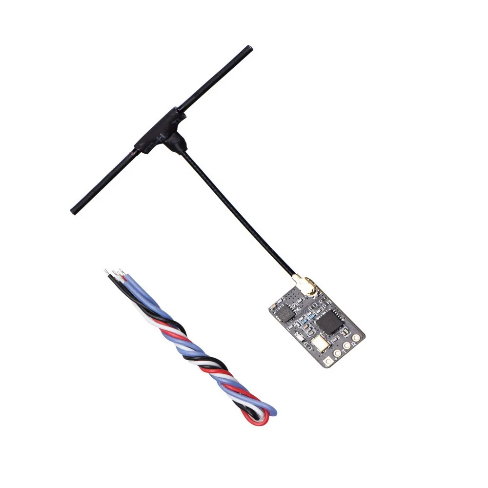 JHEMCU ExpressLRS RX24T 2,4G ELRS Radio Nano receptor de largo alcance para FPV Racing Freestyle Drones piezas de bricolaje LR4 LR5 - imagen 3