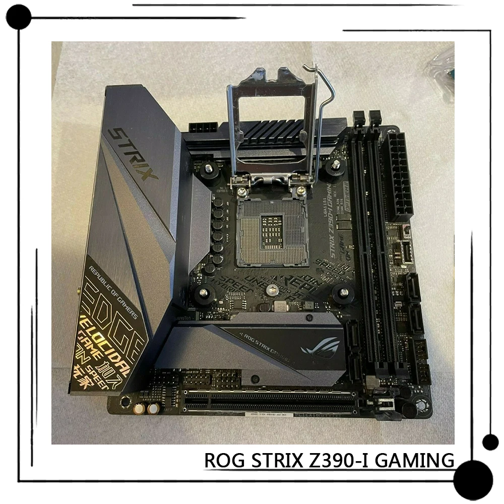 ROG STRIX Z390-I GAMING para placa base de juegos ASUS DDR4 LGA1151 procesador Core 14nm de 9 a/8 a generación 100% probado envío rápido - imagen 2