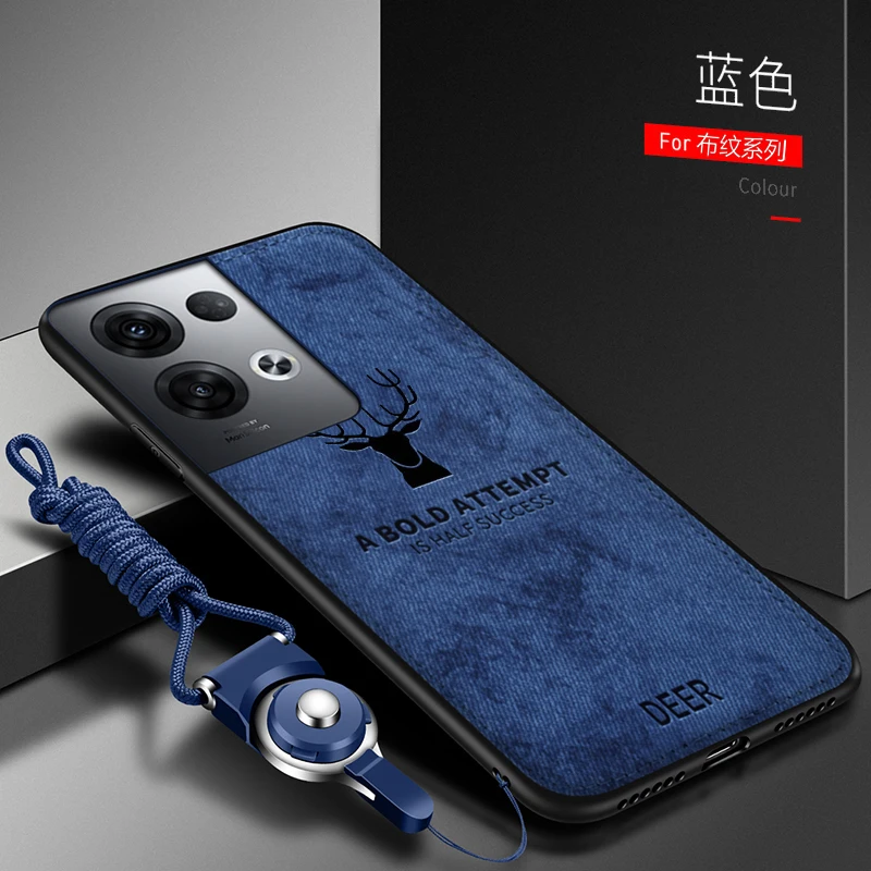 Funda de silicona suave y tela dura para Xiaomi POCO F6 Pro, carcasa trasera protectora delgada de ciervo, carcasa de teléfono