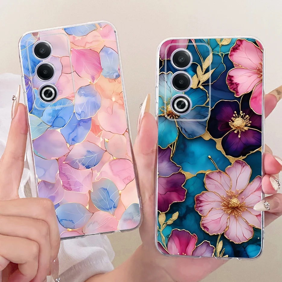 Para Oppo A3 Pro 5G funda OppoA80 CPH2639 lindo León moda cubierta pintada suave funda de teléfono delgada para Oppo A80 A 80 OppoA3Pro 5G bolsas - imagen 2