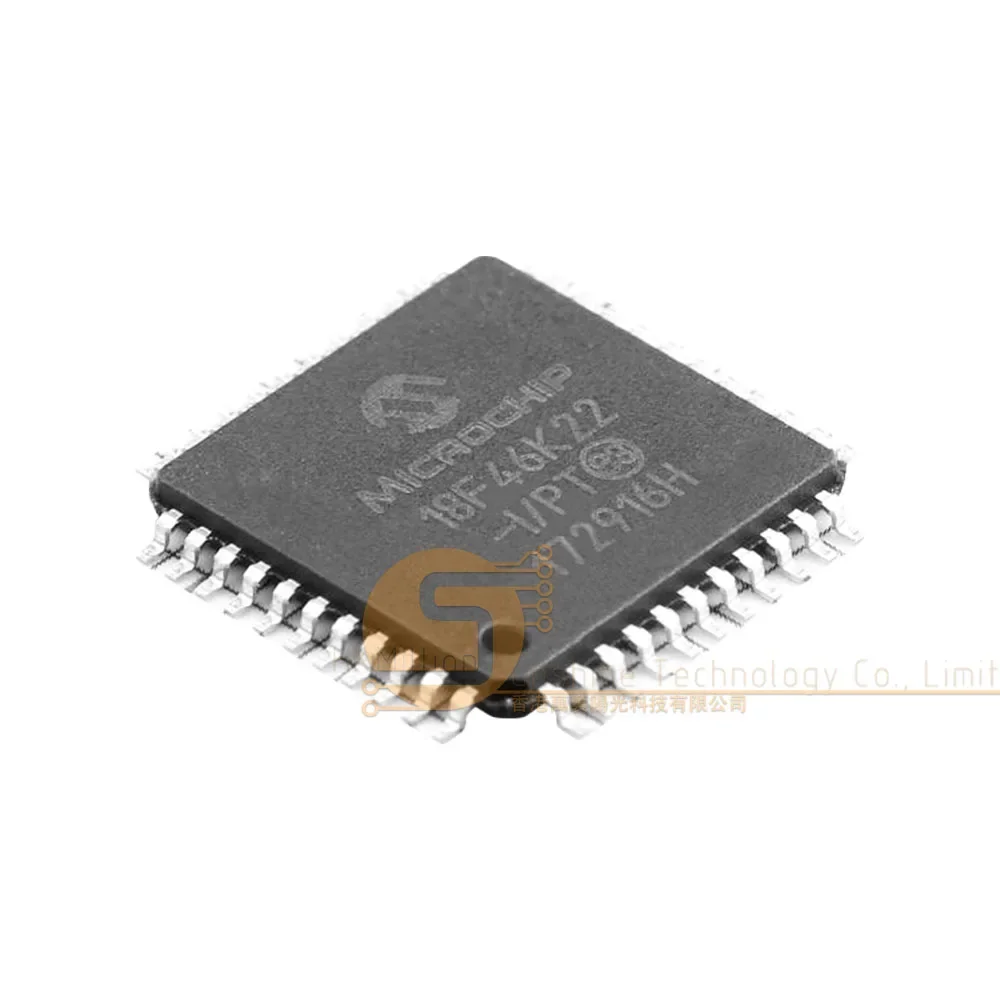 10 Uds Original PIC18F46K22-I/PT PIC18F46K22 QFP44 microcontrolador IC Chip - imagen 2