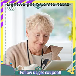 Nueva lupa manos libres para lectura, lupa de página de lectura 5X para libros, reparación de costura para personas mayores con baja visión