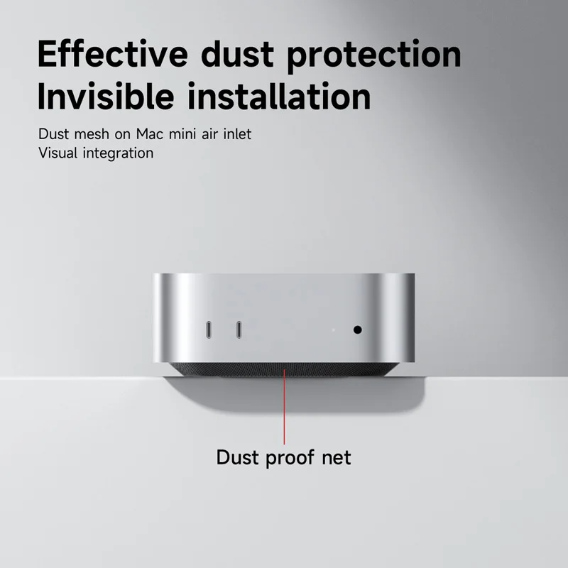 Hagibis Filtro Antipolvo Mac mini M4 / M4 Pro – Protección PVC