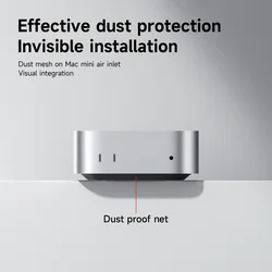 Hagibis Filtro Antipolvo Mac mini M4 / M4 Pro – Protección PVC