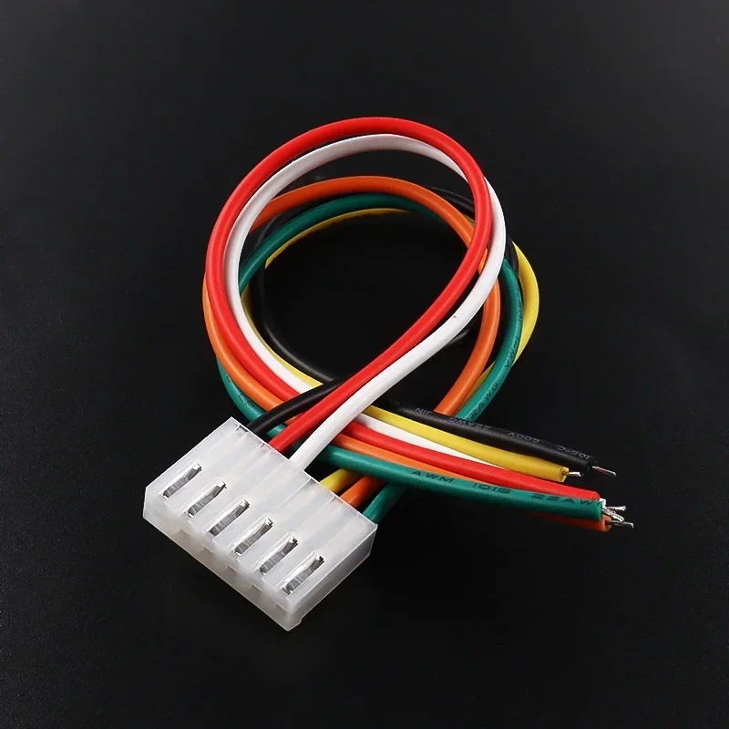 5 uds CH3.96 Cable CH 3,96mm carcasa hembra conector Cable 2P 3P 4P 5P 6 pines 22AWG línea 20cm de longitud - imagen 3