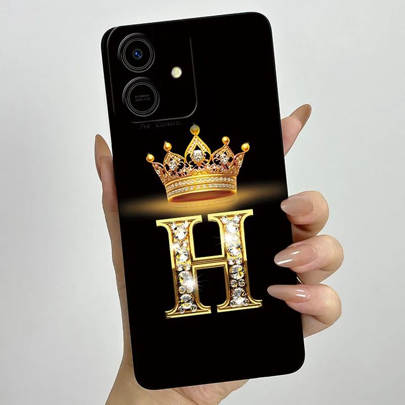 Para Honor Play 10 funda ELA-LX3 corona letras silicona líquida fundas de teléfono suaves para Honor Play10 4G protección de cámara contraportada - imagen 4