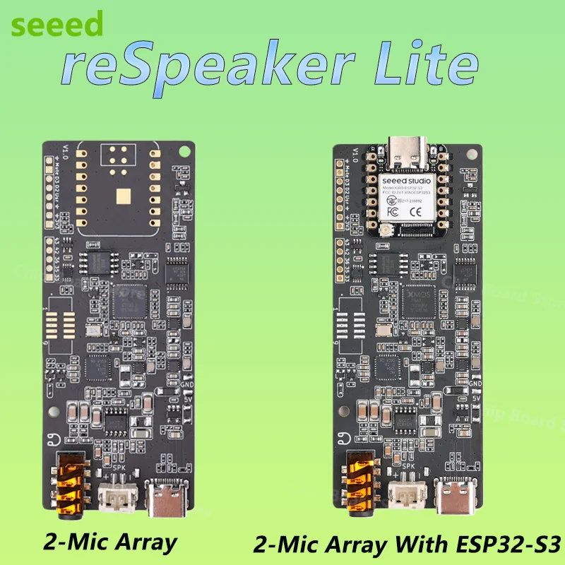 ReSpeaker Lite Kit de voz de matriz de 2 micrófonos compatible con ESPHome compatible con XIAO ESP32S3 (Sense) Raspberry Pi Seeed - imagen 2