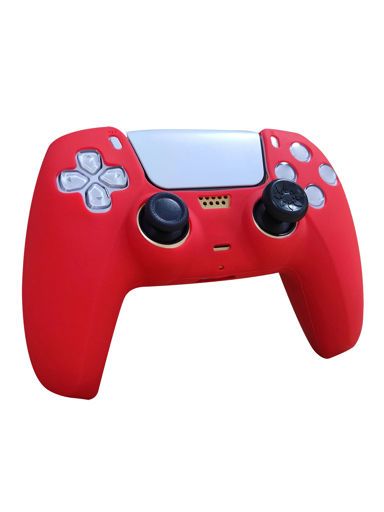 Funda protectora de silicona suave de goma para mando de PS5, accesorios para videojuego, fundas de Control - imagen 4