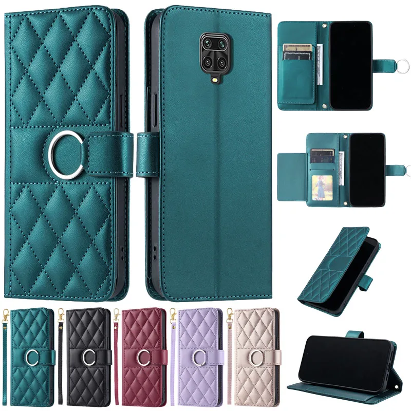 Funda con ranuras para tarjetas tipo billetera para Xiaomi Redmi Note 9 Pro Funda para Xiaomi Redmi Note 9 Pro 9S 9Pro Max Funda pequeña estilo fragante - imagen 2