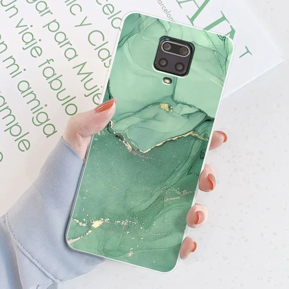 Funda de silicona suave para Xiaomi Redmi Note 9, 9T, 9 Pro, mármol, TPU, fundas de teléfono para Redmi Note 9s, 9 Pro Max, bolsas de parachoques - imagen 5