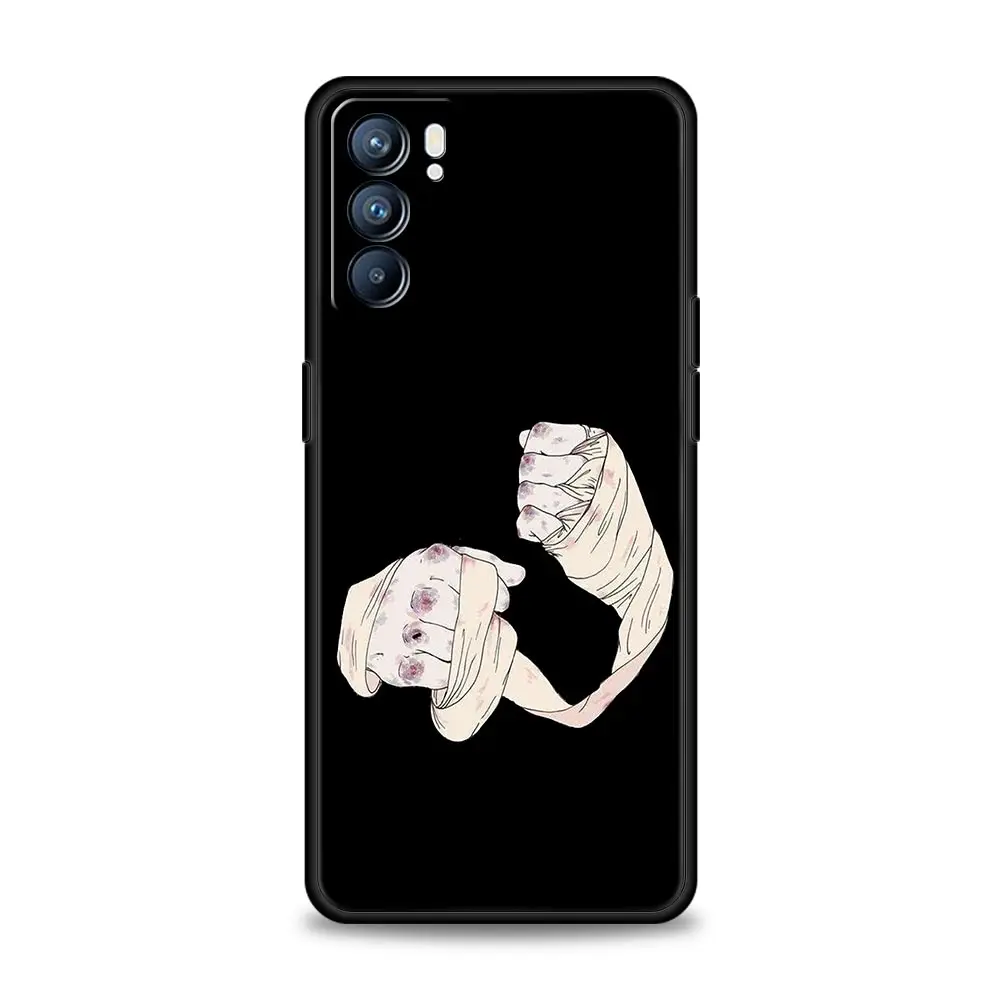 Funda temática de campeón de boxeo para Oppo Reno14 Reno13 Reno12 11 F 10 Find X5 X9 Pro A54 5G A53 A52 A9 A78 4G A79 A80 A98 - imagen 2