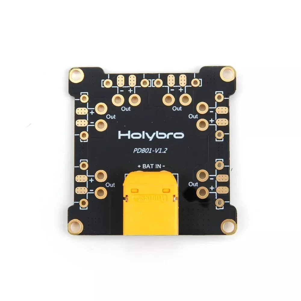 Holybro Placa de distribución de energía (PDB) XT30 presoldada para PM02 PM02D PM03 PM06 PM07 Módulo de alimentación X500 V2 FPV piezas de drones - imagen 4