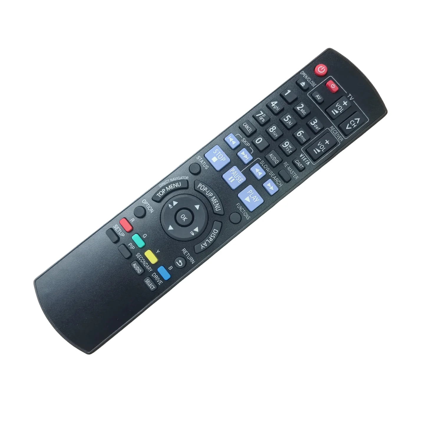 Mando a distancia para Panasonic N2QAYB000380 DMP-BDT300 DMP-BD30 DMP-BD60 BD60 DMPBD60 Blu-ray DVD - imagen 3