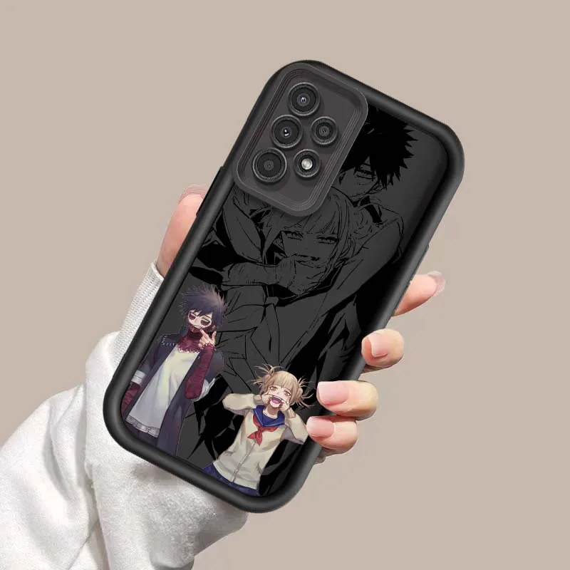 Dabi y Toga Anime para Samsung Galaxy A73 A72 A71 A56 A55 A35 A25 A54 A53 A52 A51 A32 funda de teléfono con escalera ocular - imagen 4