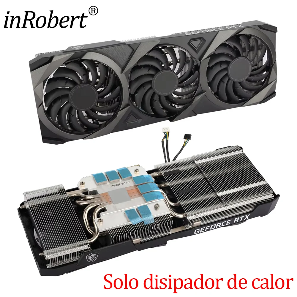 Nuevo radiador de refrigeración de tarjeta de vídeo Original para MSI RTX 3060 3060Ti 3070 3070Ti 3080 3080Ti 3090 Ventus 3X disipador térmico de tarjeta gráfica - imagen 2