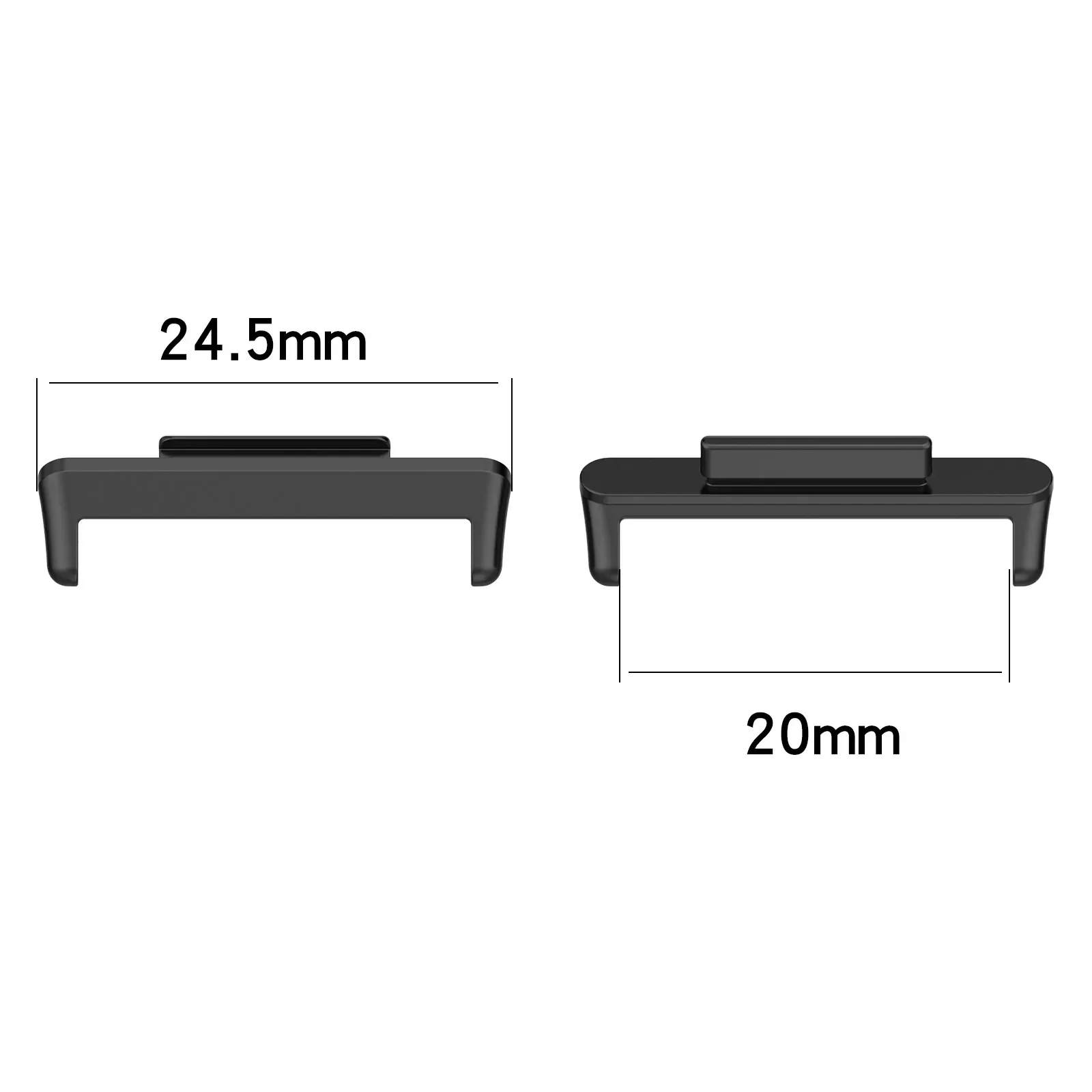 Adaptador de conector de correa de reloj para Huawei watch fit 2, accesorios de repuesto, conector de Metal para pulsera Huawei Watch Fit2, 2 uds. - imagen 5