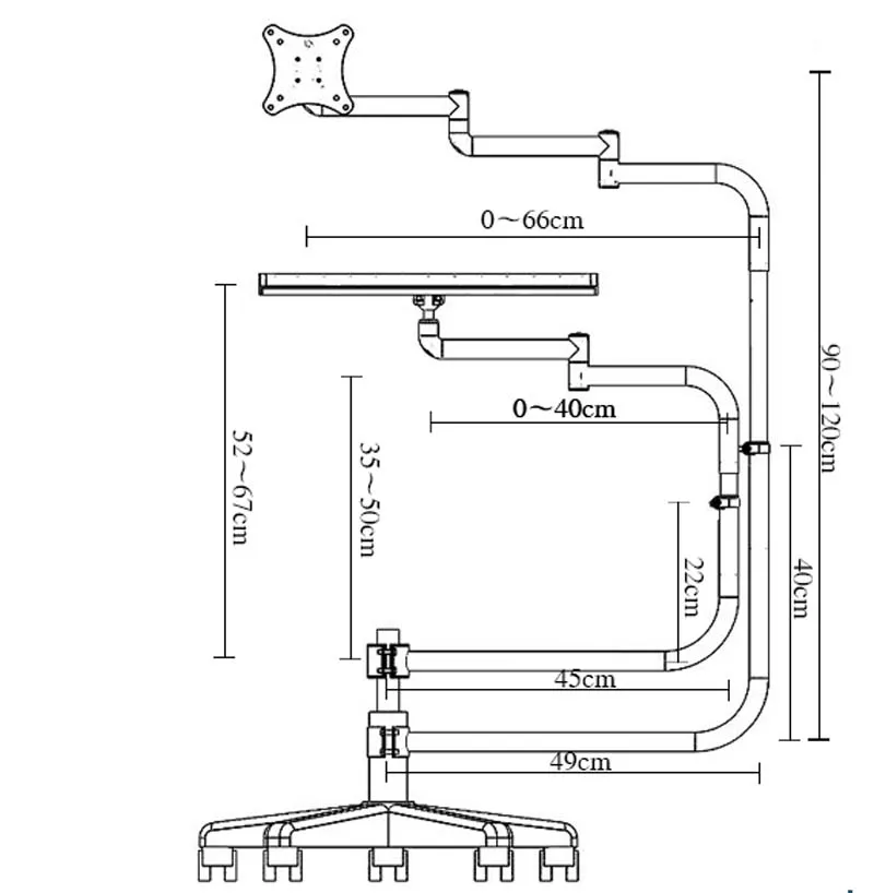 Rotación 360° - Vista lateral