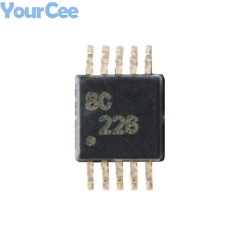 5 uds/1 pieza INA226AIDGSR AIDGSR INA226 MSOP-10 INA228AIDGSR INA228AQDGSRQ1 VSSOP-10 Chip de Monitor de potencia IC - imagen 2