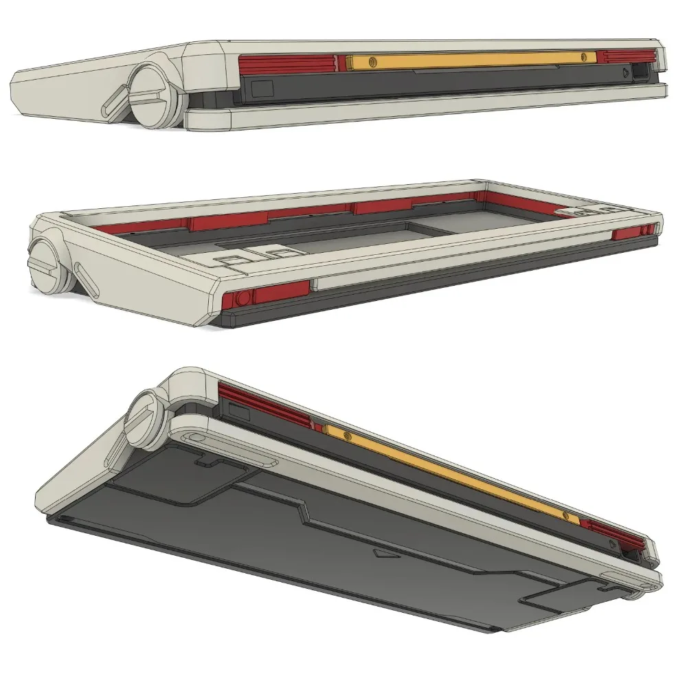 Kit de teclado mecánico de aluminio 601R, funda para Wooting M6I GH60 ISO, junta personalizada, Kit de teclado con interruptor magnético para juegos 60%