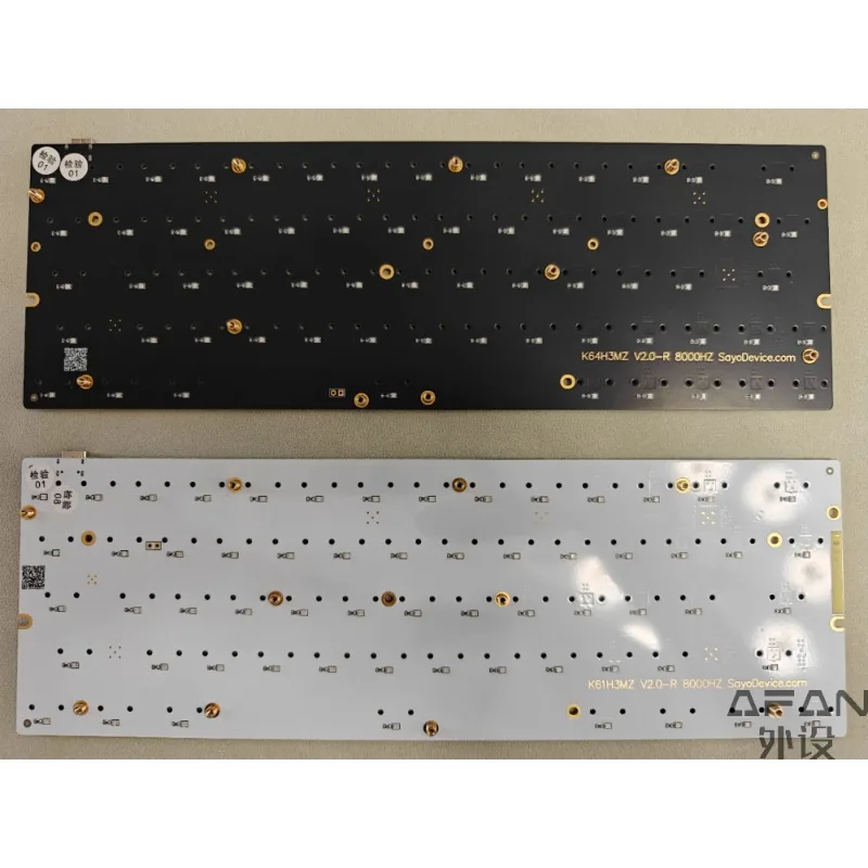 Nuevo Xiaoye K64H3 edición mágica posición de luz inferior PCB teclado de eje magnético placa base accesorios de teclado DIY personalizados