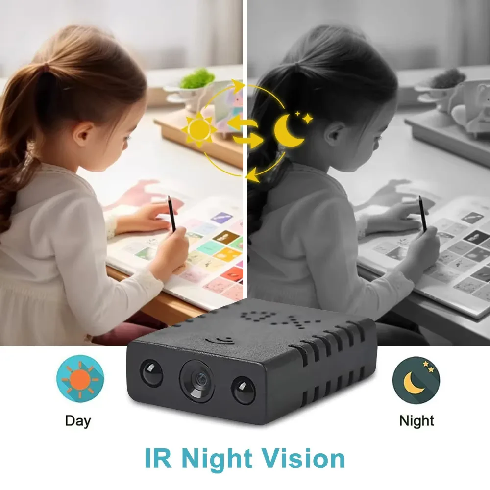 XD 1080P WiFi Mini cámara videocámara inalámbrica inteligente cámara IP cámara deportiva visión nocturna protección de seguridad remota grabadora de vídeo - imagen 2