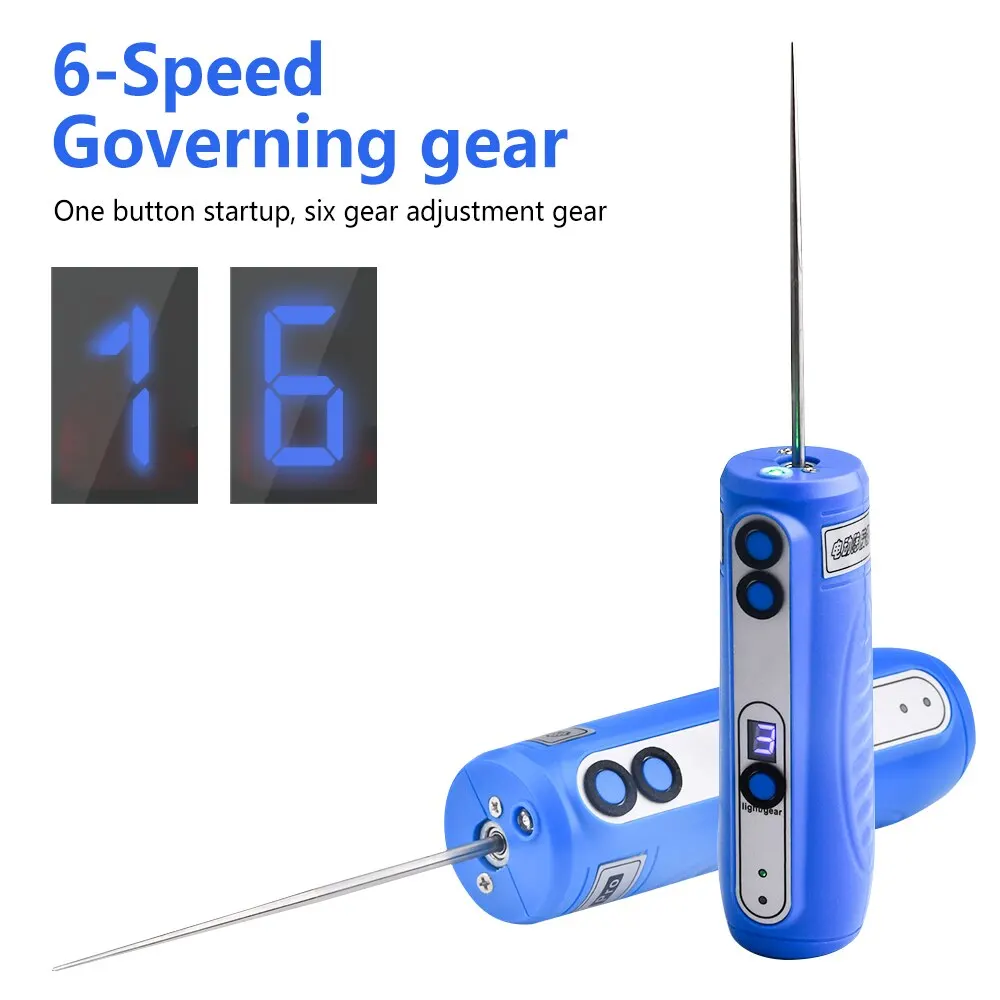 DM319 removedor de pegamento Oca para pantalla de teléfono móvil, amoladora de corte eléctrica, soporta hacia adelante y hacia atrás, 6 engranajes ajustables