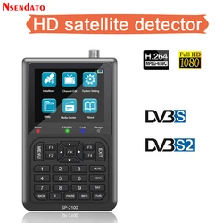 SATLINK SP2100 Medidor de Señal DVB-S2 con LCD – Buscador Satélite