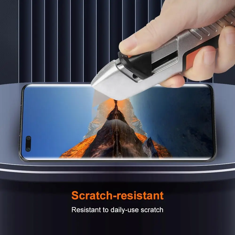 2/4 Uds vidrio templado para Huawei Honor Magic 5 Pro/Magic 6 Pro/Magic 7 Pro 5G Protector de pantalla curvo 3D - imagen 3